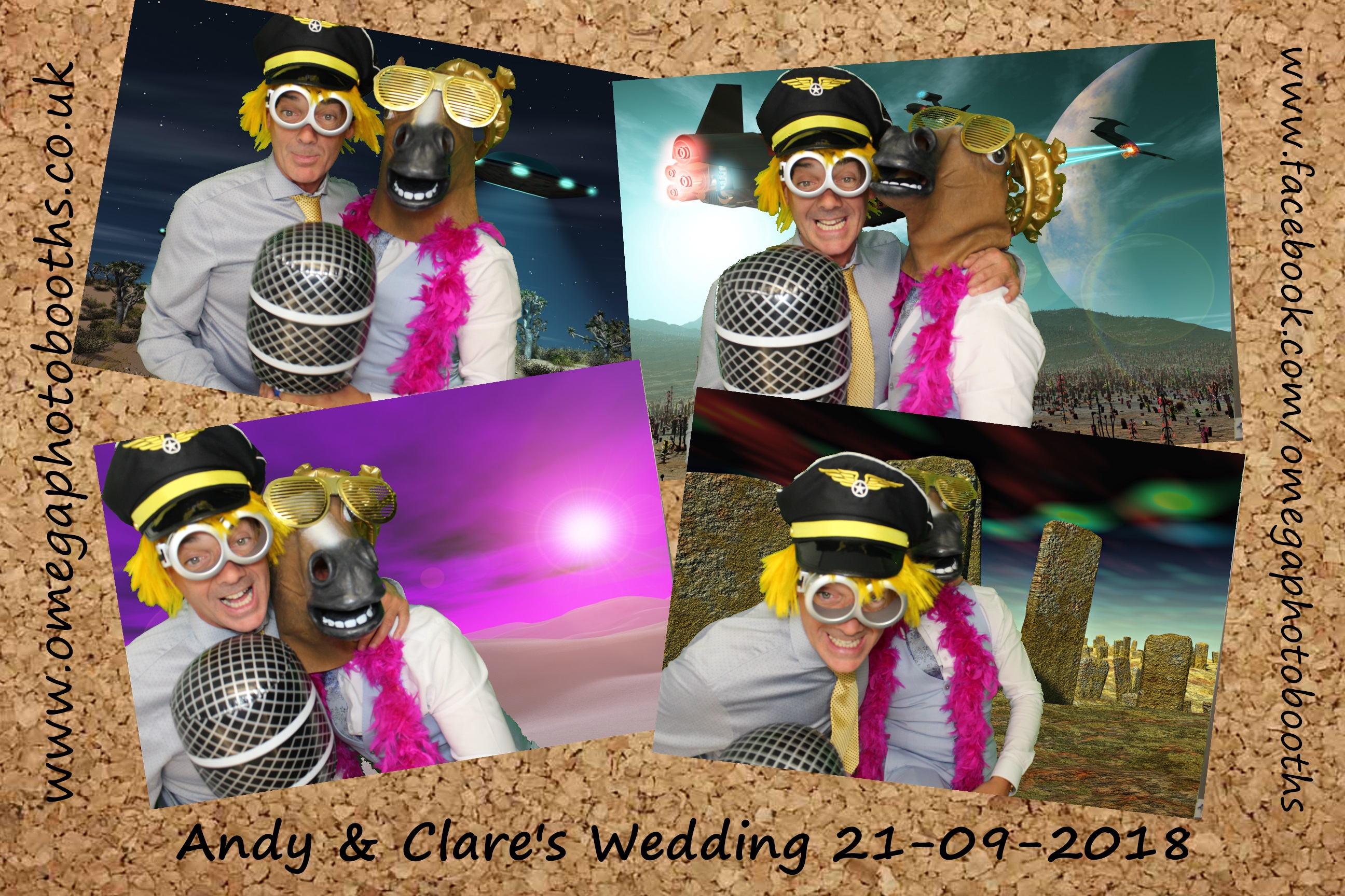 Andy and Clare wedding | View more photos from the event at gallery.omegaphotobooths.co.uk/u/Omega-Photobooths/Andy-and-Clare-wedding